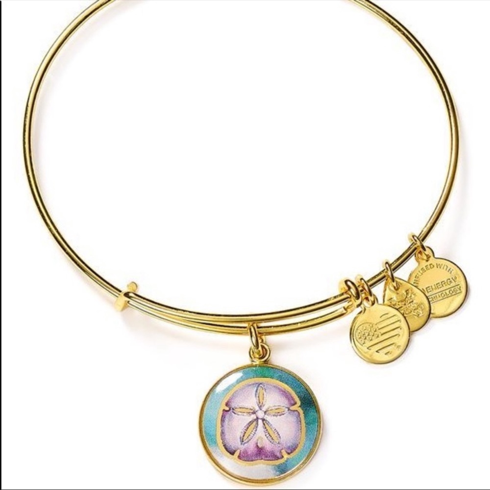 Alex and Ani Sand Dollar Bracelet